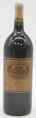 Lot 1019 - Château Batailley, 1998, Pauillac, one magnum