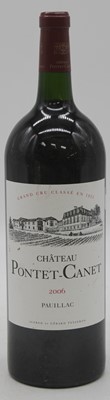 Lot 1018 - Château Pontet-Canet, 2006, Pauillac, one magnum