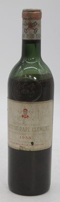 Lot 1057 - Château Pape Clément, 1955, Pessac-Leognan,...