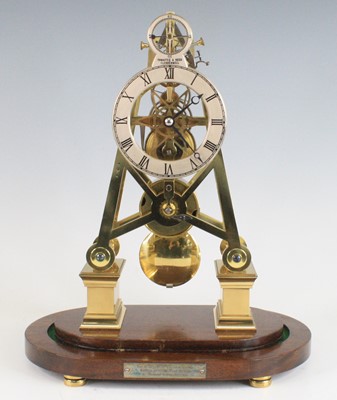 Lot 2367 - Thwaites & Reed of Clerkenwell - a brass...