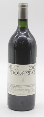 Lot 1071 - Ridge Vineyard Lytton Springs, 2013, Dry Creek...
