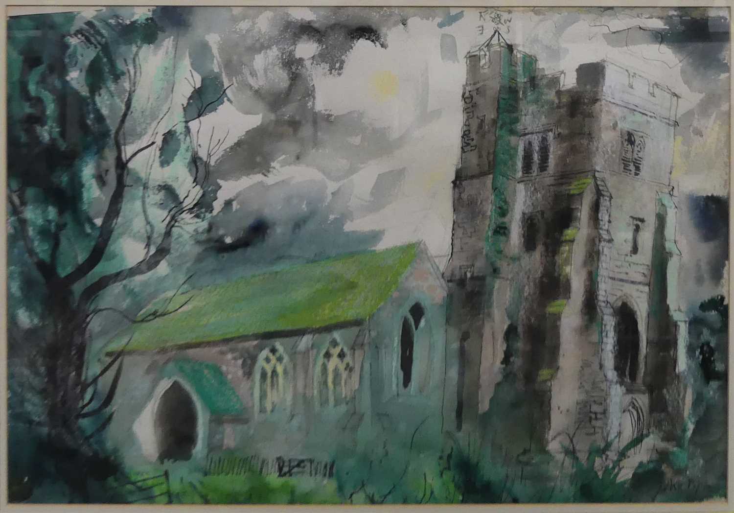 Lot 167 - John Piper (1903-1992) - Newchurch, Romney...