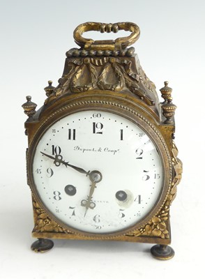 Lot 2377 - A circa 1900 French gilt bronze 'pendule...
