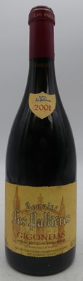 Lot 1089 - Domaine les Pallieres Gigondas, 2001, Rhone,...