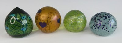 Lot 66 - Siddy Langley - an iridescent glass...