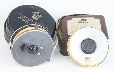 Lot 839 - A Hardy Marquis #7 3 1/2" centre pin reel, in...