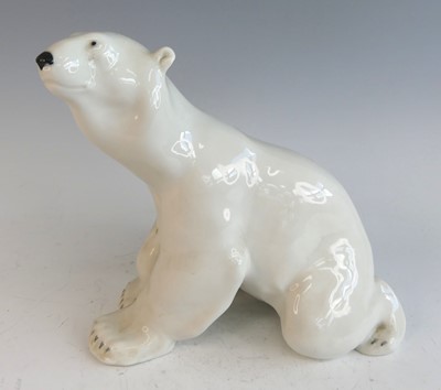 Lot 22 - A mid-20th century Russian glazed ceramic...