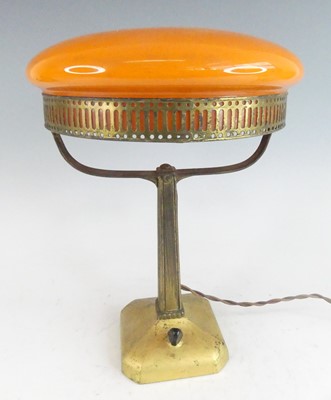 Lot 111 - A circa 1900 Austrian Secessionist gilt metal...