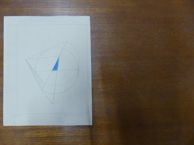 Lot 222 - Marlow Moss (1889-1958) - Untitled, pencil and...
