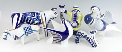 Lot 44 - A collection of four stylised Spanish figures...