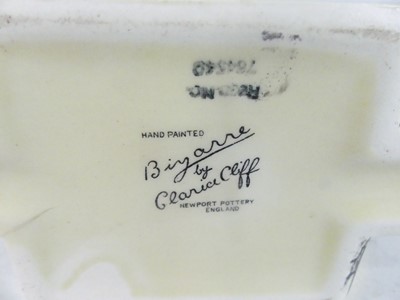 Lot 33 - A rare Clarice Cliff May Avenue pattern...