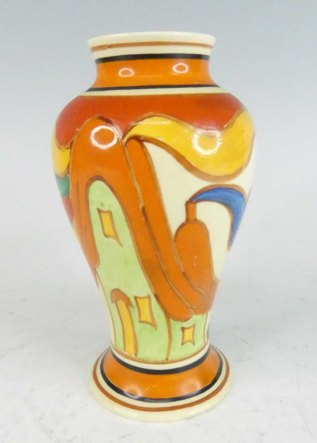 Lot 31 - A rare Clarice Cliff Mei-Ping Green House...