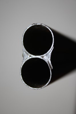 Lot 824 - A 19th century double barrel side by side...