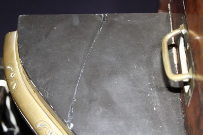 Lot 2423 - A pair of mid-Victorian ebonised and boulle...