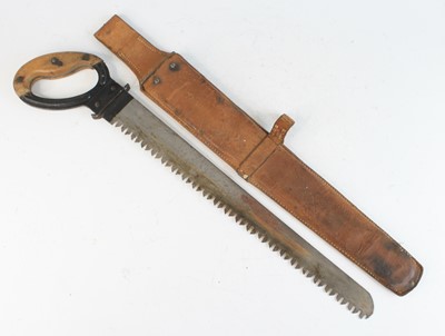Lot 588 - A German Third Reich Pioneer saw (Stichsage),...