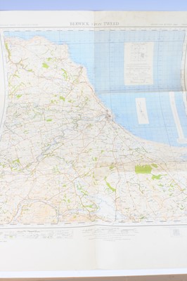 Lot 589 - A WW II Ordnance Survey of England & Wales,...
