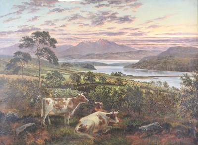 Lot 2397 - Albert Dunington (1860-1928) - Loch Fadh near...