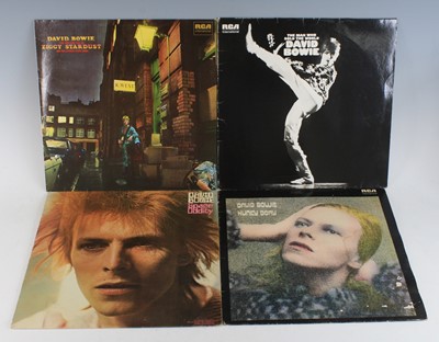 Lot 28 - David Bowie, a collection of LP's to include...