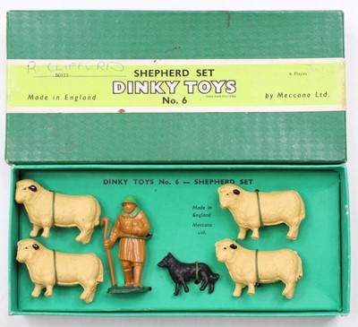 Lot 220 - Dinky Toys Shepherd Set No.6. Original...