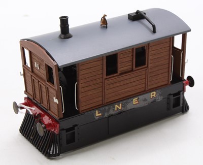 Lot 208 - Skytrex 0-gauge LNER 4-wheel Y6 Tram Engine,...