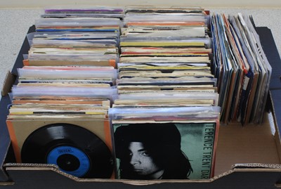 Lot 55 - A large collection of assorted 7" singles,...