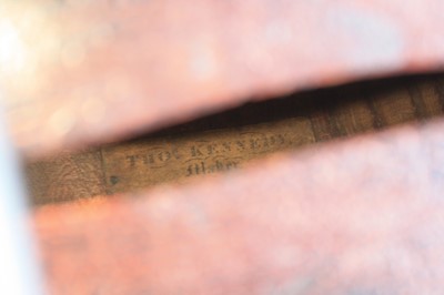 Lot 259 - A 19th century cello, having a two piece maple...