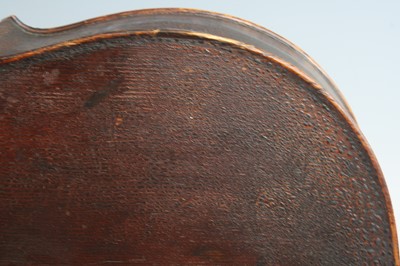 Lot 259 - A 19th century cello, having a two piece maple...