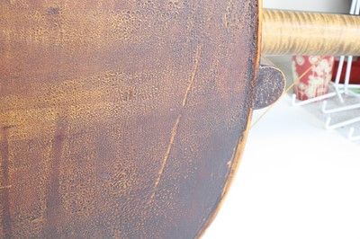 Lot 259 - A 19th century cello, having a two piece maple...