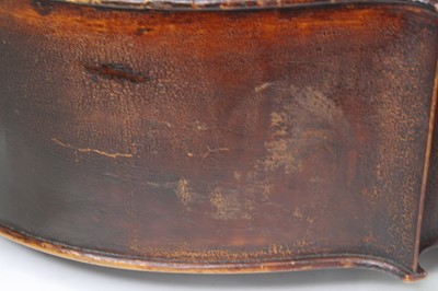 Lot 259 - A 19th century cello, having a two piece maple...