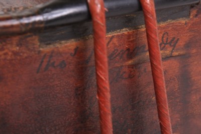 Lot 259 - A 19th century cello, having a two piece maple...