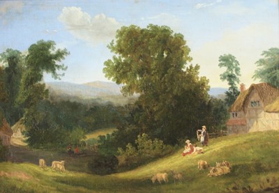 Lot 2399 - Early 19th century English school - Near...