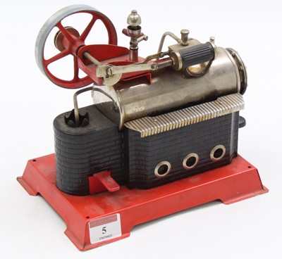 Lot 5 - Wilesco Germany, live steam plant comprising...