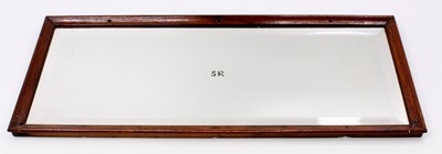 Lot 72 - An original Southern Railway carriage wall...