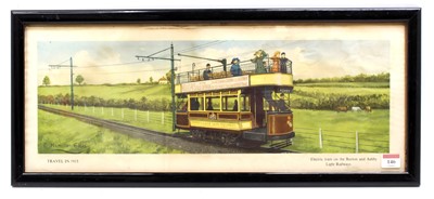 Lot 74 - A Hamilton Ellis Travel in 1915 electric tram...