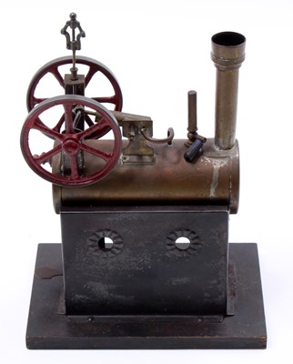 Lot 14 - A German spirit fired horizontal steam boiler,...