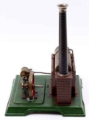 Lot 18 - A Fleischmann style spirit fired live steam...