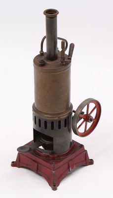 Lot 22 - A Bing style or similar vertical spirit fired...