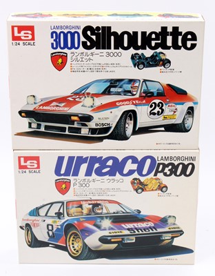 Lot 732 - L.S 1.24 scale plastic kit, C514-1 Lamborghini...