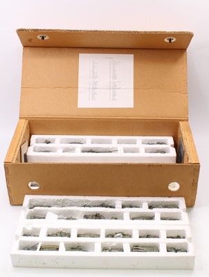 Lot 693 - Collection of 54 various white metal military...