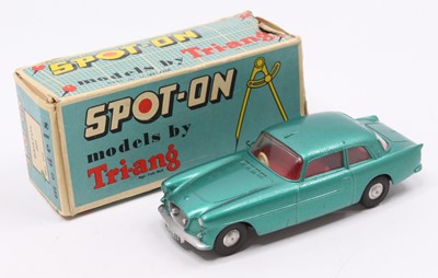 Lot 1635 - Spot-On No.115 Bristol 406, metallic green