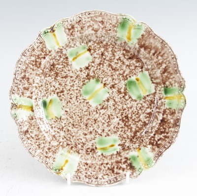 Lot 2067 - A Thomas Whieldon type plate, circa 1770,...