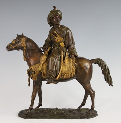 Lot 2349 - After Franz Bergmann - a bronze and...