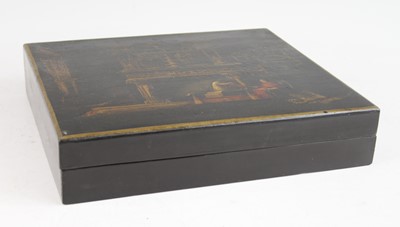 Lot 2335 - A mid-19th century Italian papier-mache and...