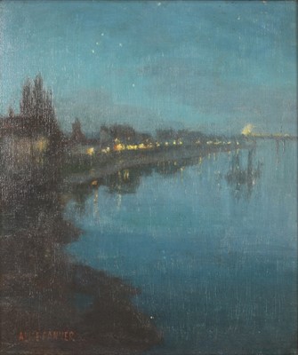 Lot 2396 - Alice Maud Fanner (1865-1930) - The Thames at...
