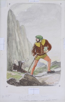 Lot 2451 - Ernest Howard Shepard (1879-1976) - The King...