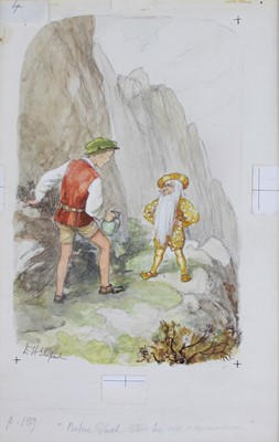 Lot 2451 - Ernest Howard Shepard (1879-1976) - The King...