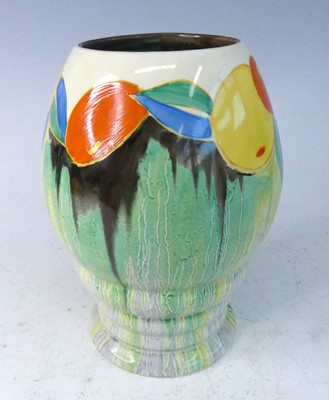 Lot 1046 - A 1930s Clarice Cliff Delicia Citrus pattern...