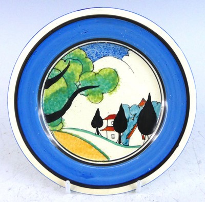 Lot 1045 - A 1930s Clarice Cliff May Avenue pattern...