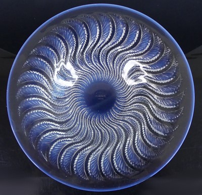 Lot 1095 - René Lalique (1860-1945) - an opalescent glass...