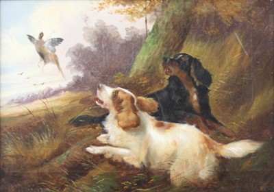 Lot 2406 - Robert Cleminson (1864-1903) - Spaniels...